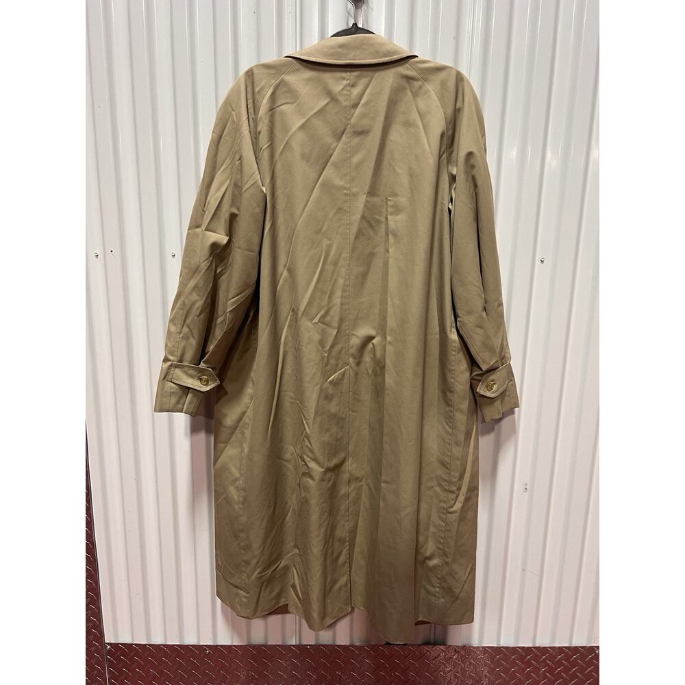 Vintage Burberry Trench Coat jacket Nova Check made in england womens beige 18 L - Picture 5 of 16